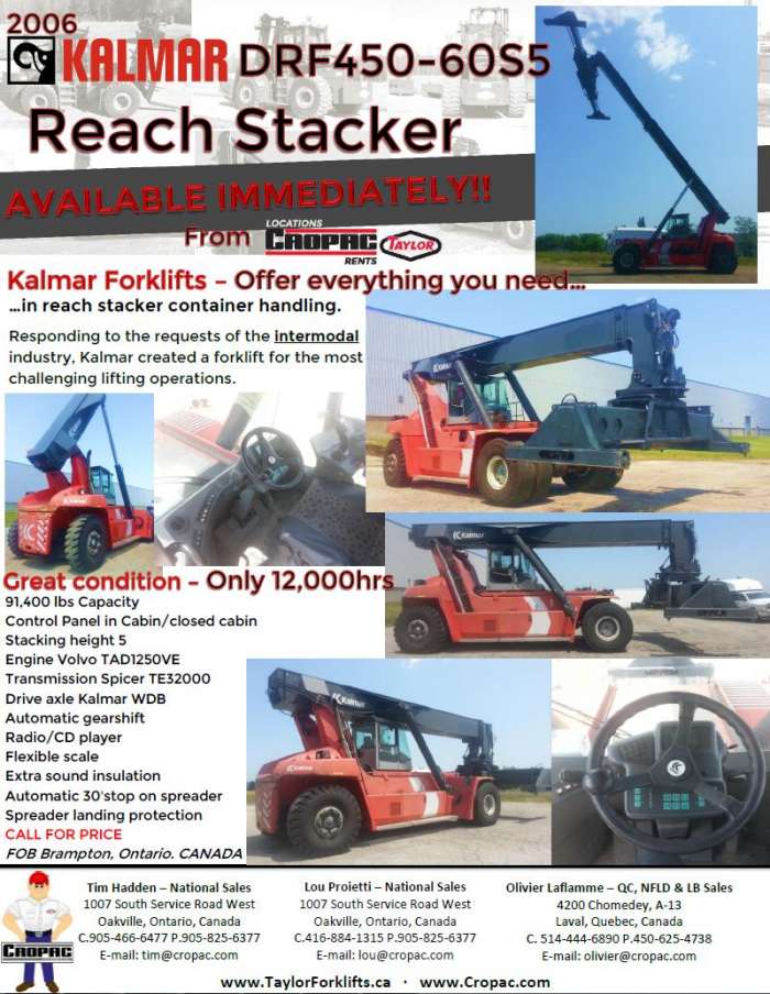 2006 KALMAR DRF450 60S5