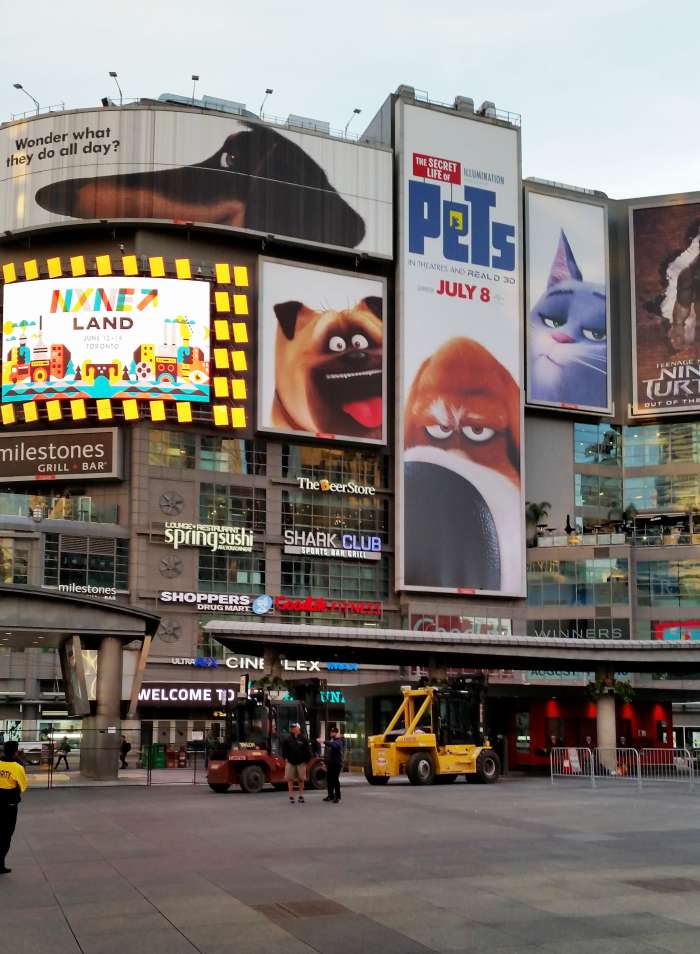 Taylor Forklifts - NXNE Festival @ Yonge & Dundas Square